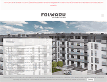 Tablet Screenshot of folwarkdeweloper.pl